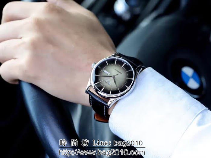 LONGINES浪琴 新款首發 100米防水 男士腕表 WSS0397